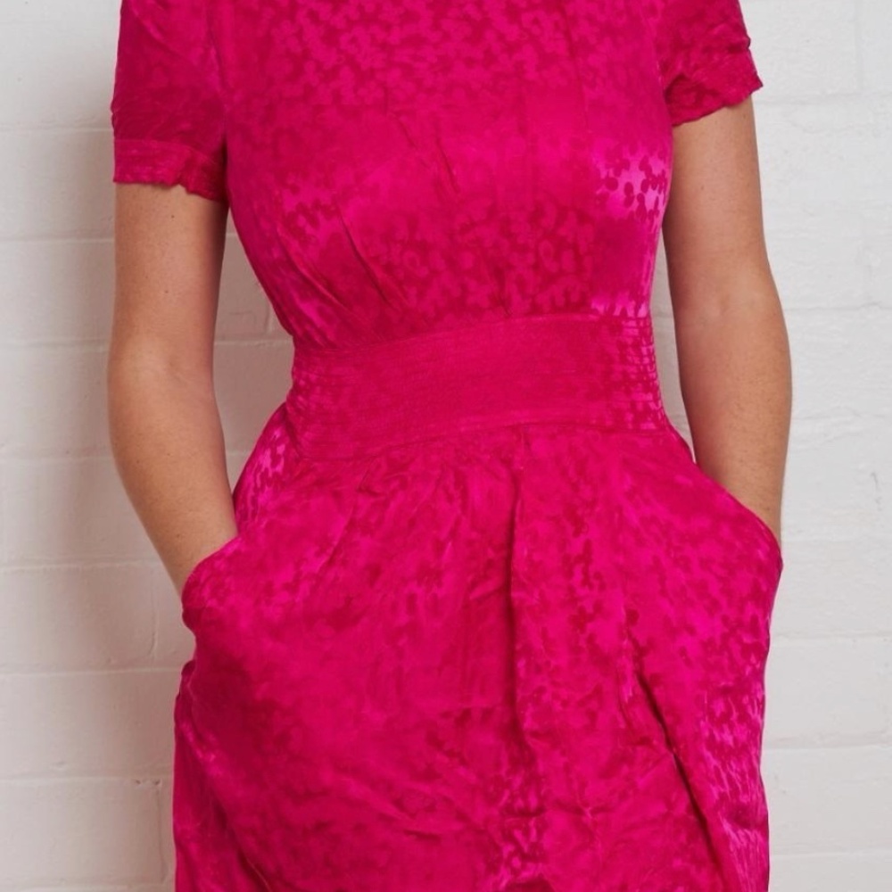 Marc Jacobs bright pink dress